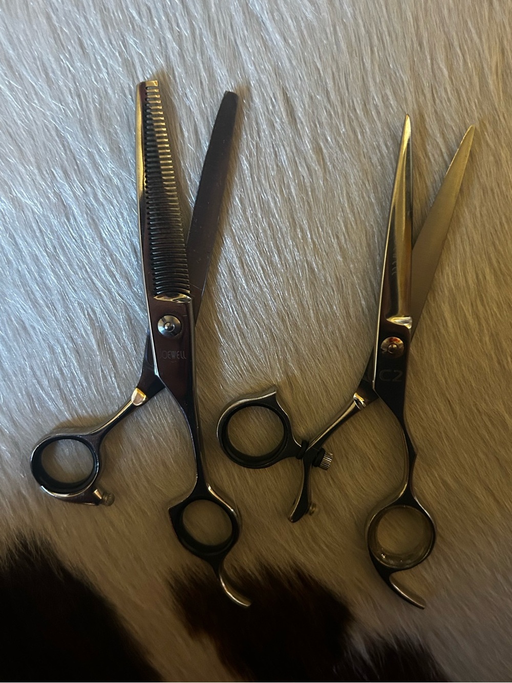 JOEWELL Professional Hair Cutting & Thinning Shears Set